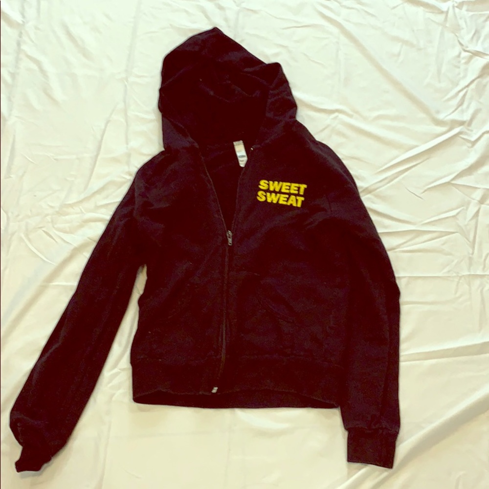 Sweet sweat zip up hoodie
